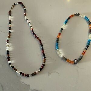 6 Beaded Women's Necklaces
